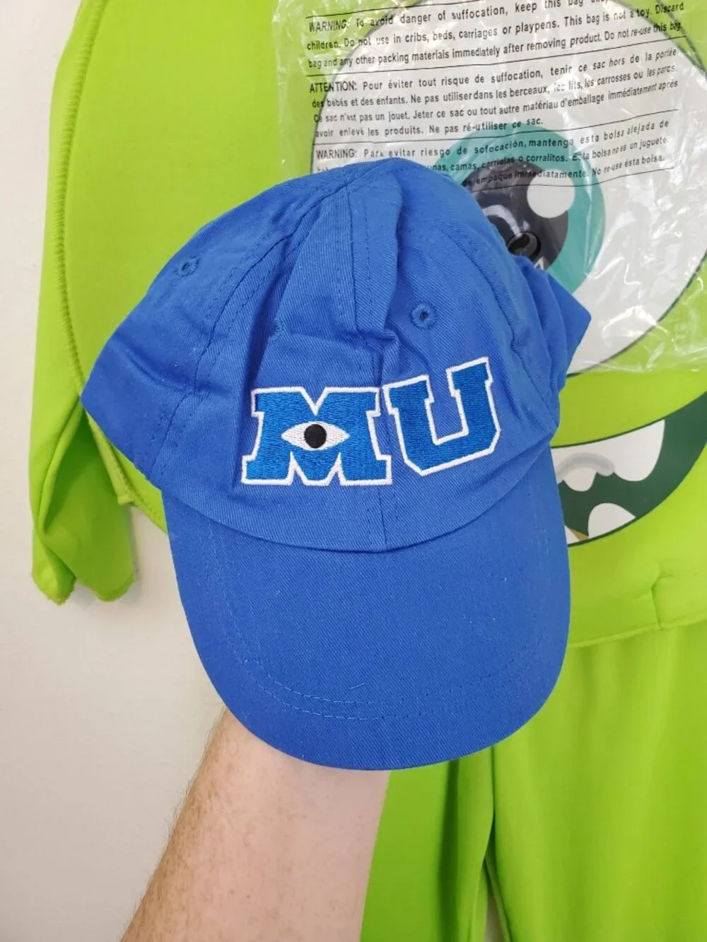 Monsters University young Mike Wazowski toddler costume, 3T/4T